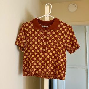Zara cropped top